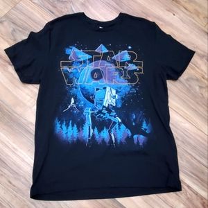 Old Navy Mens Medium T-Shirt Star Wars Return Of The Jedi Graphic Tee.